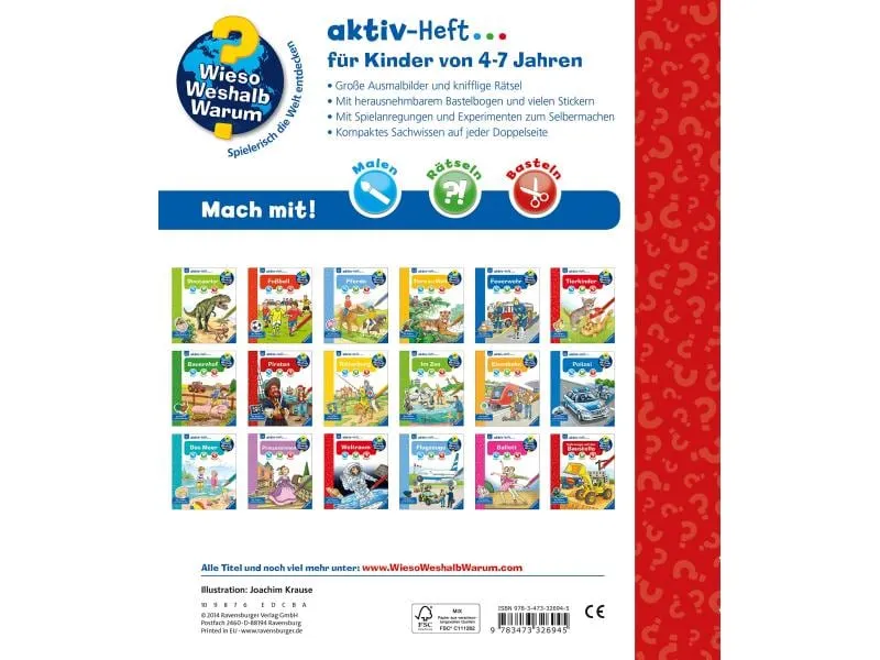 Ravensburger Kinder-Sachbuch WWW Aktiv-Heft Piraten Ravensburger Kinder-Sachbuch WWW Aktiv-Heft Piraten