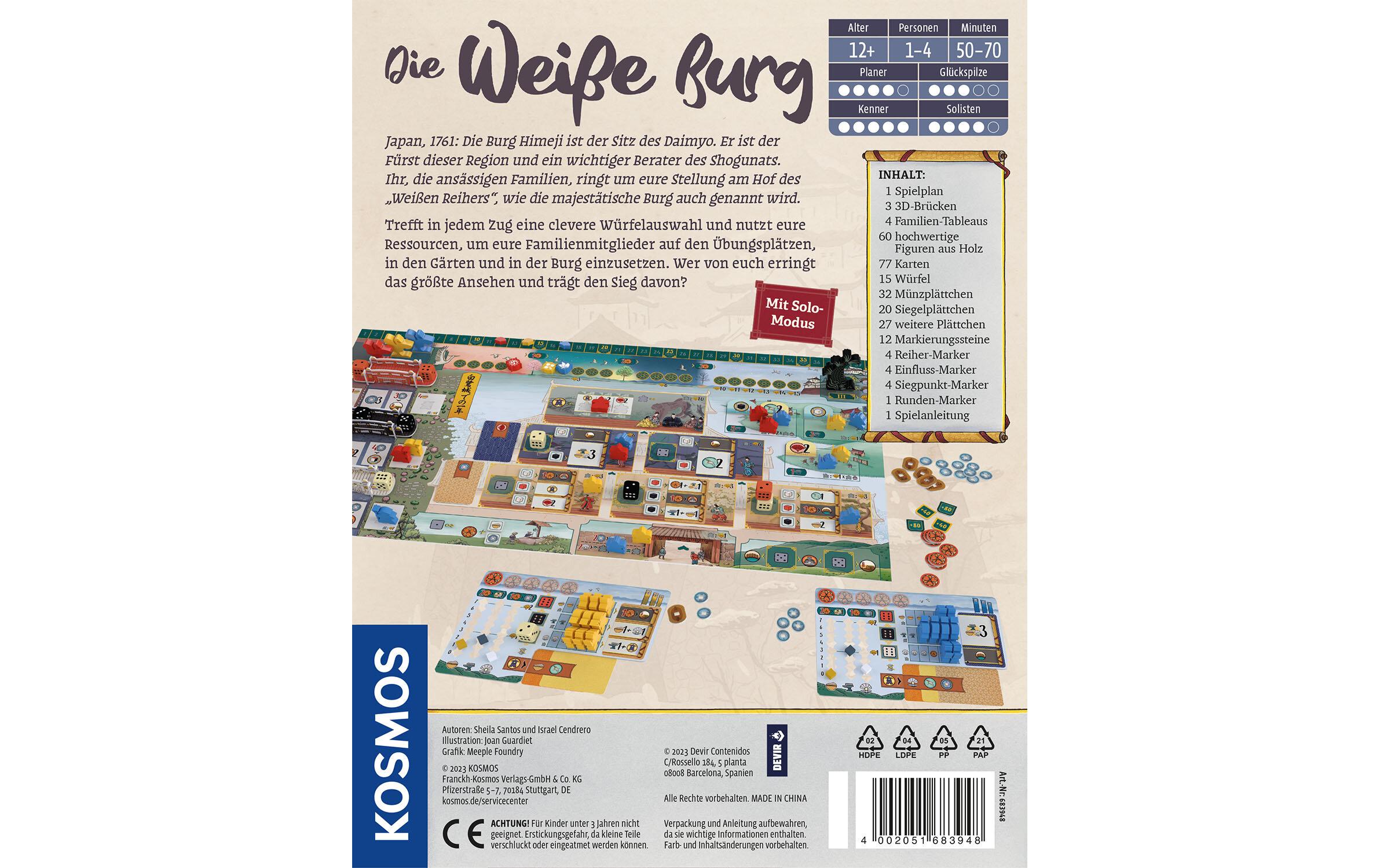 Kosmos Kennerspiel Die weisse Burg -DE- Kosmos Kennerspiel Die weisse Burg -DE-