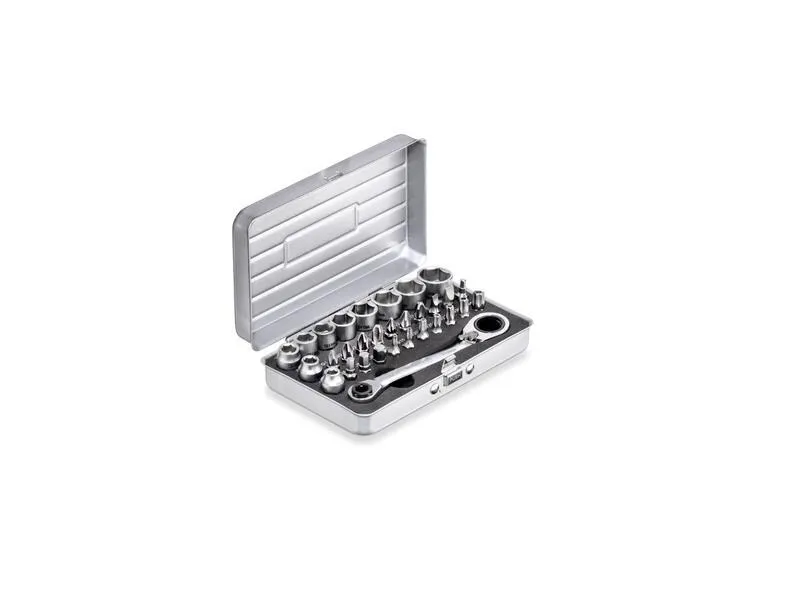 Technocraft Steckschlüssel-Set Slim 1/4 31-Teilig