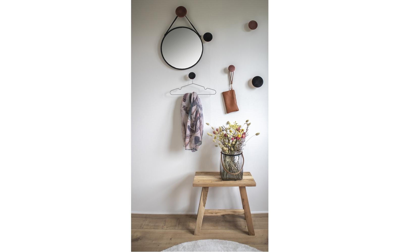 House Nordic Sitzbank Barcelona 50 x 45 cm, Braun