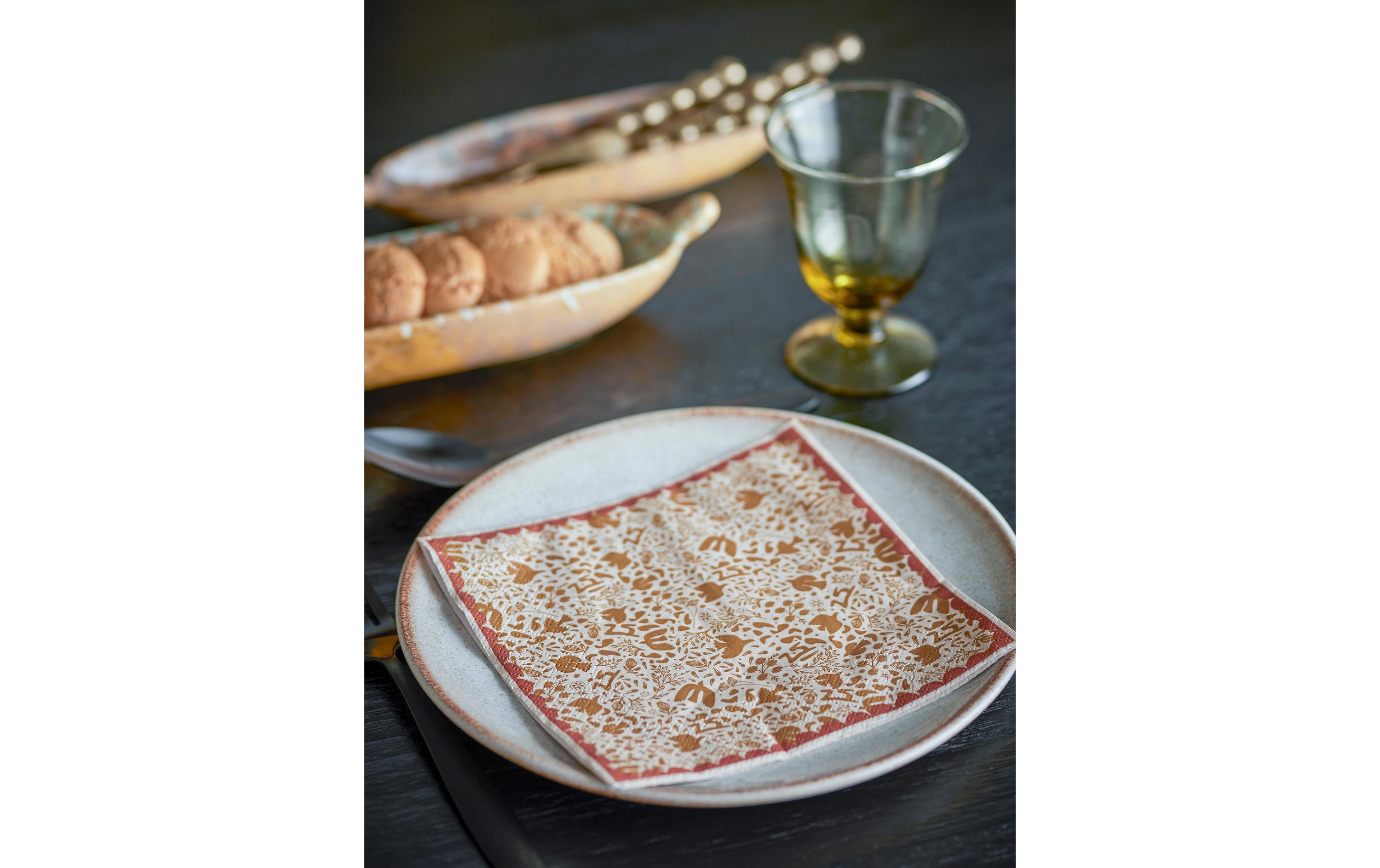 Bloomingville Papierservietten Anniversary 33 cm x 33 cm, 20 Stück