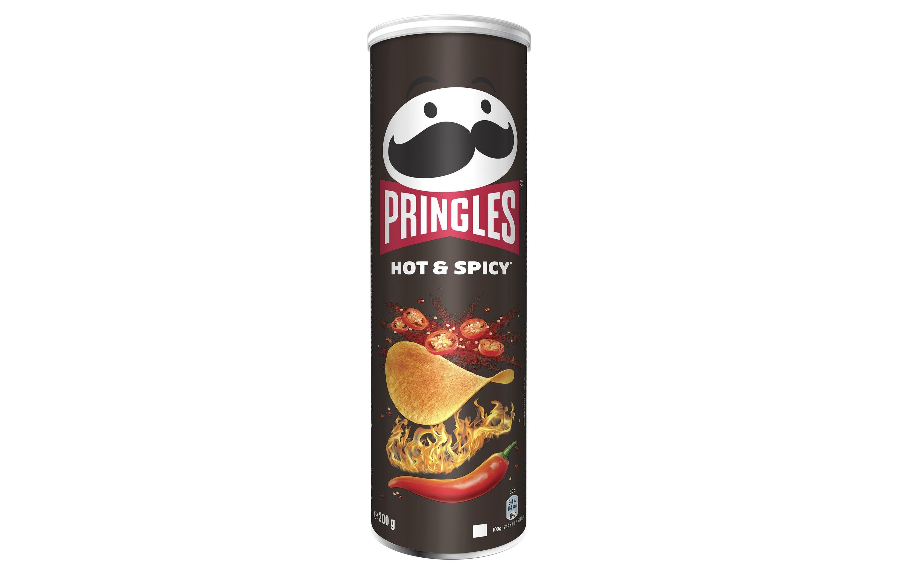 Pringles Chips Hot & Spicy 200 g