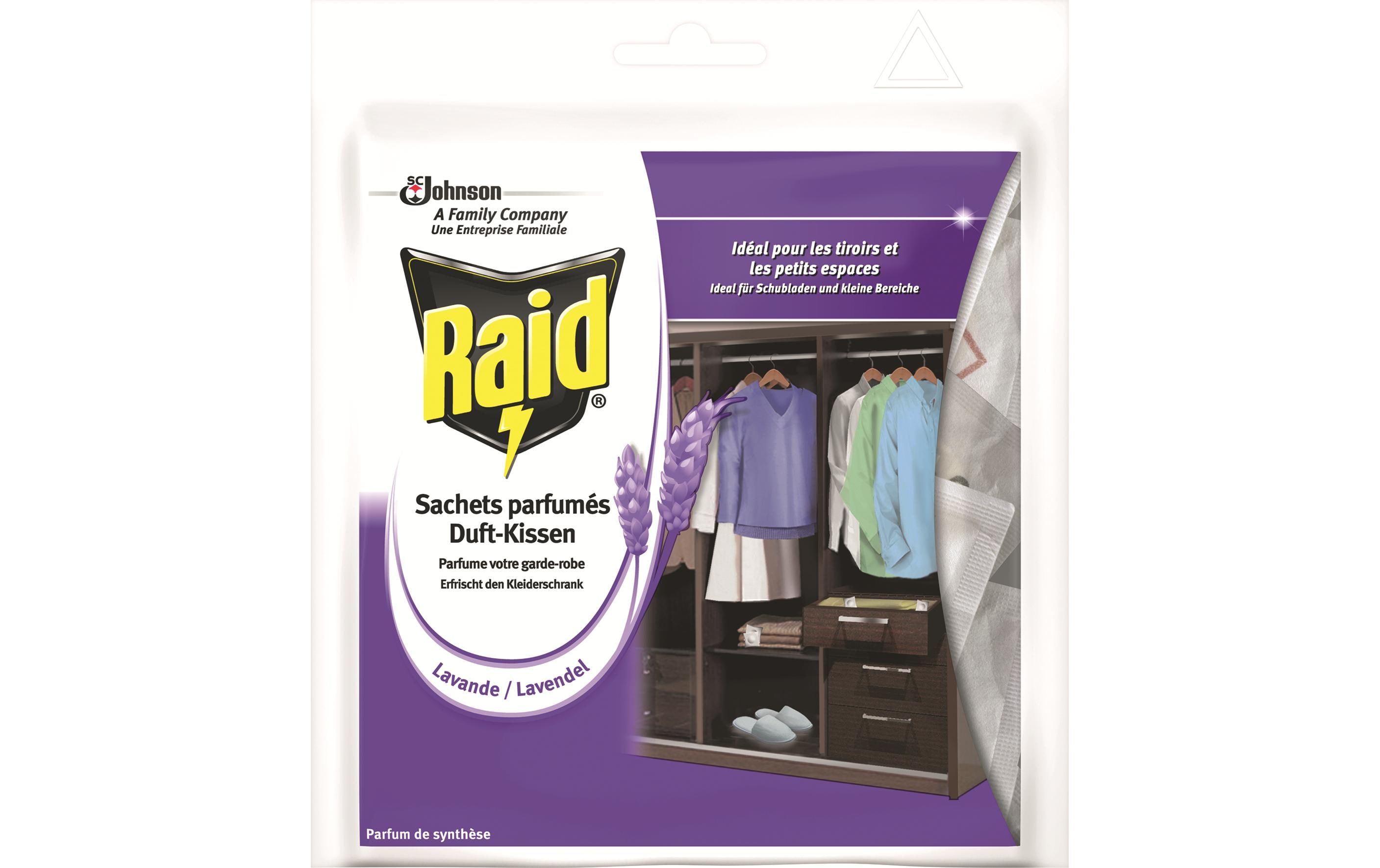 Raid Insektenabwehr Duft-Kissen Lavendel, 18 Stück