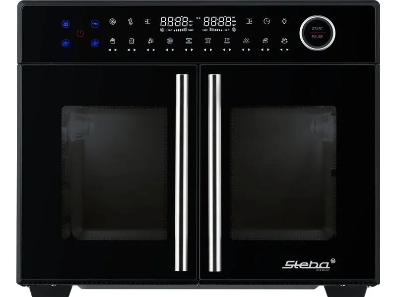 Steba Backofen Airfry Grillbackofen AF Tri Zone 24 l, Schwarz