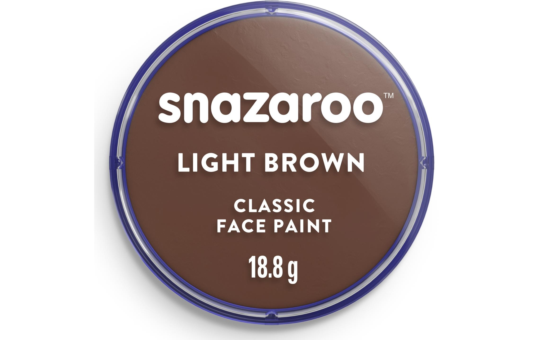 Snazaroo Schminkfarbe Blister 18 ml, Hellbraun