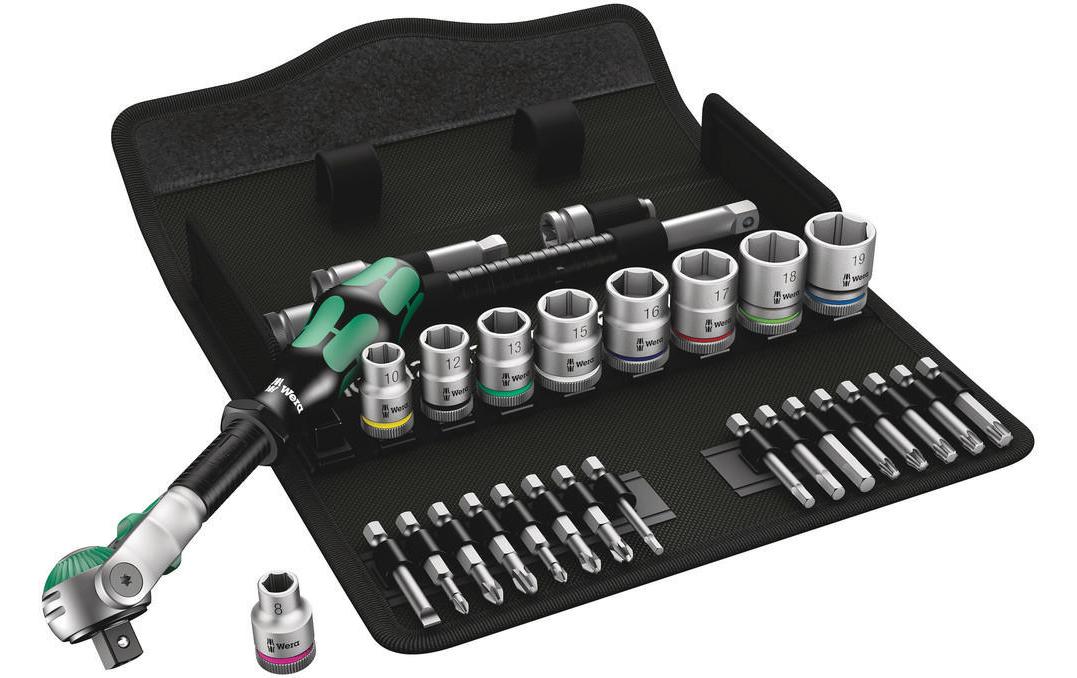 Wera Ratsche 8100 SB 6 Zyklop Speed 3/8