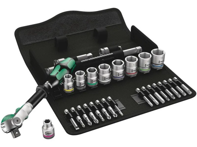 Wera Ratsche 8100 SB 6 Zyklop Speed 3/8