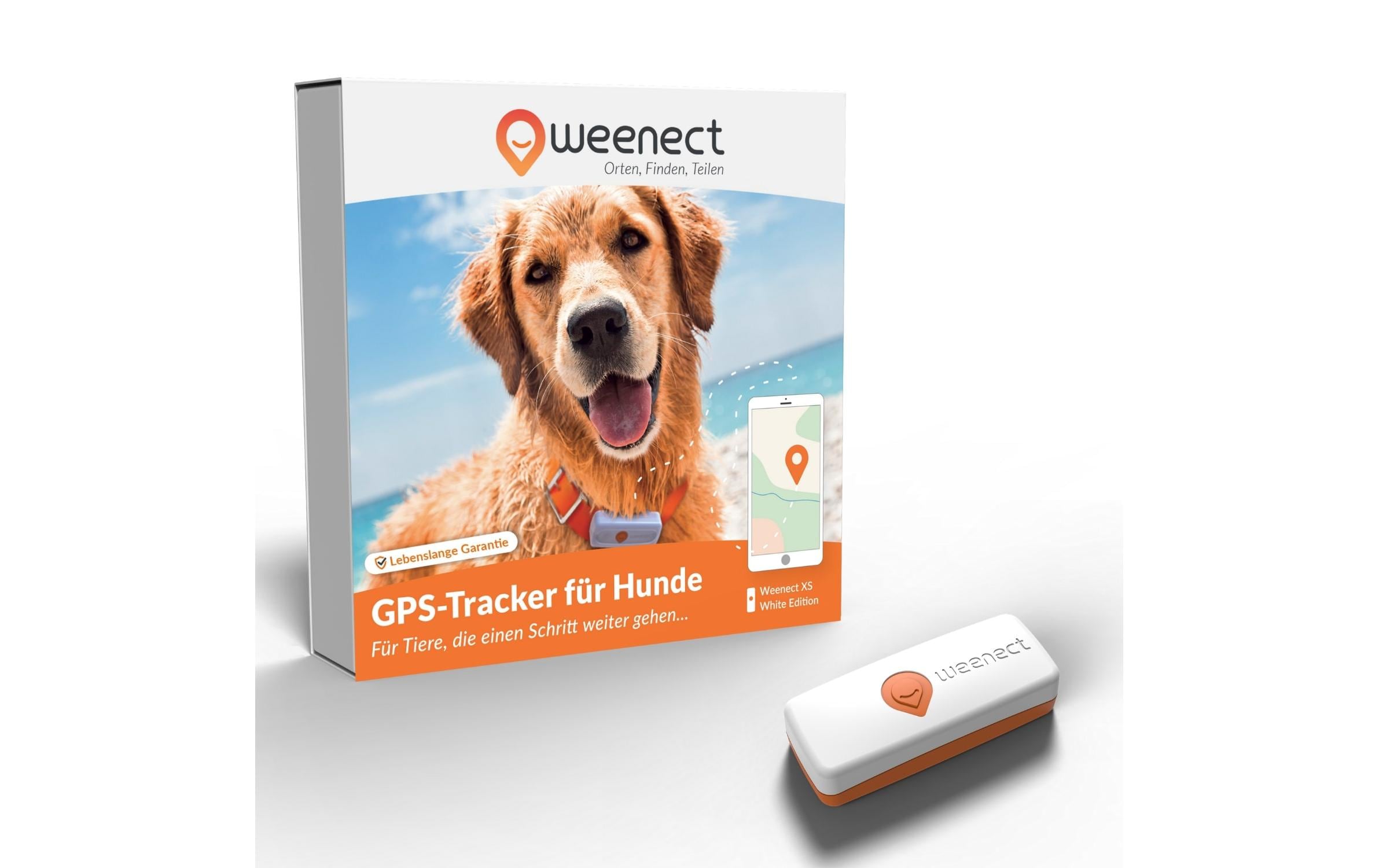 Weenect GPS-Tracker XS für Hunde, Weiss Weenect GPS-Tracker XS für Hunde, Weiss