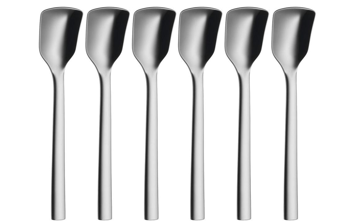 WMF Eisschaufel Nuova 6 Stück, Silber