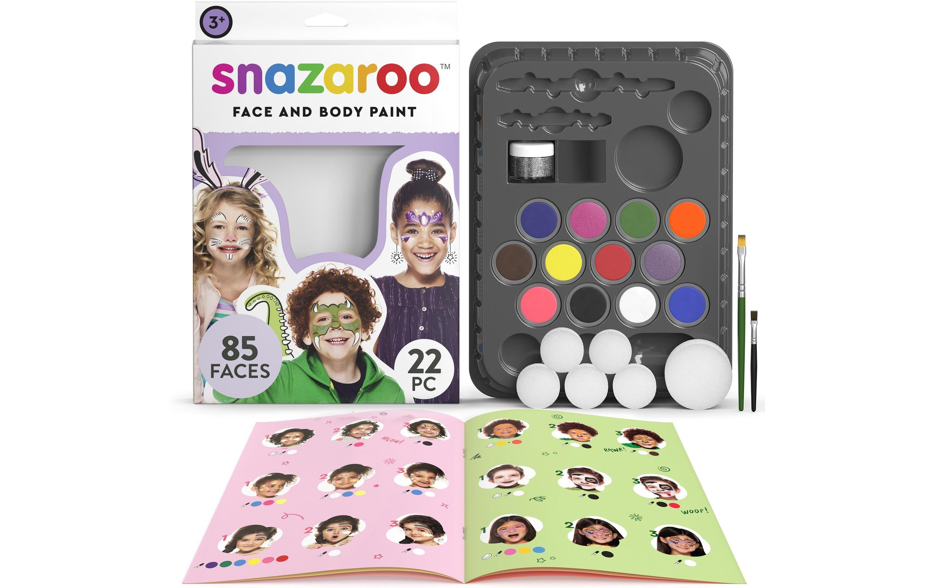 Snazaroo Schminkfarbe Farbig Face and Body Paint