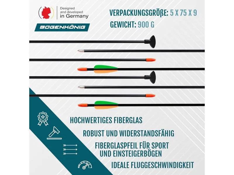 Bogenkönig Bogenschiess-Set 15 lbs