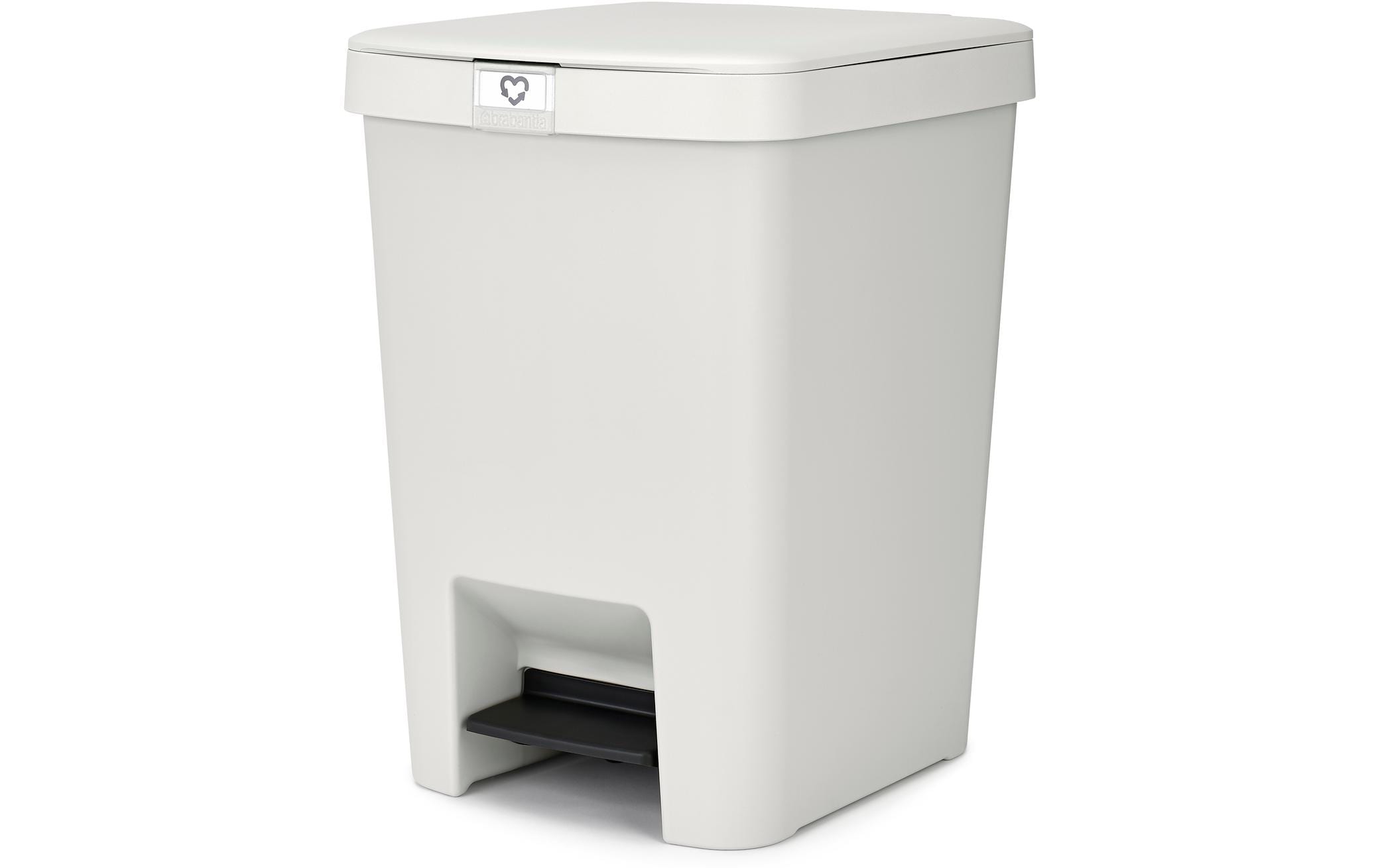 Brabantia Recyclingbehälter StepUp 25 l, Hellgrau