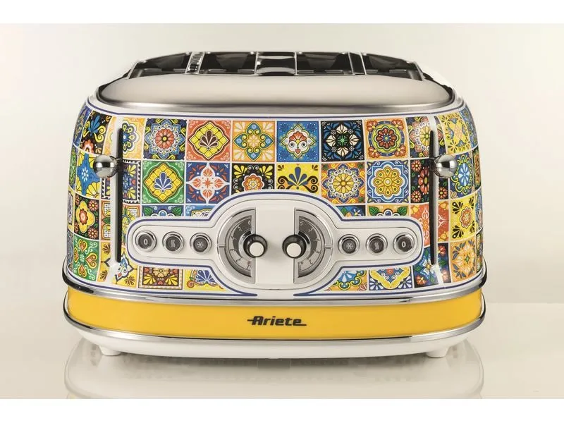Ariete Toaster Positano ARI-156-POS Gelb Ariete Toaster Positano ARI-156-POS Gelb
