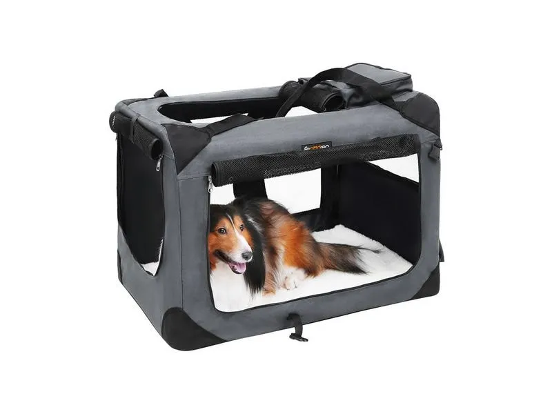 Feandrea Transportbox für Hunde & Katzen M