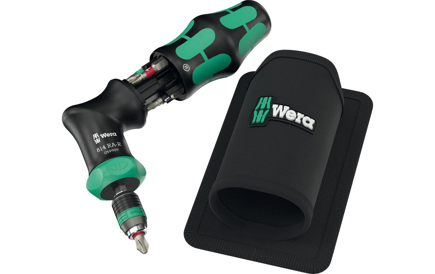 Wera Ratschen-Set Kraftform Kompakt Pistol RA-R 1, 7-teilig