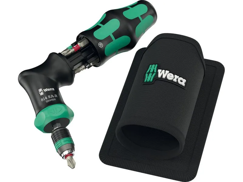 Wera Ratschen-Set Kraftform Kompakt Pistol RA-R 1, 7-teilig