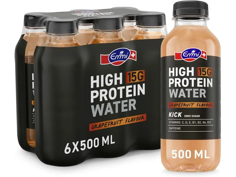 High Protein Water Grapefruit 6 x 500 ml High Protein Water Grapefruit 6 x 500 ml