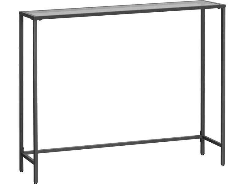 VASAGLE Konsolentisch 100.5 x 80 cm, Schwarz