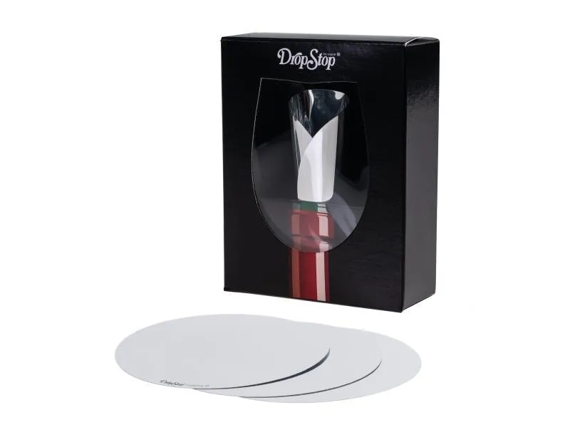 Vinart Weinausgiesser DropStop 4 Stück, Silber Vinart Weinausgiesser DropStop 4 Stück, Silber