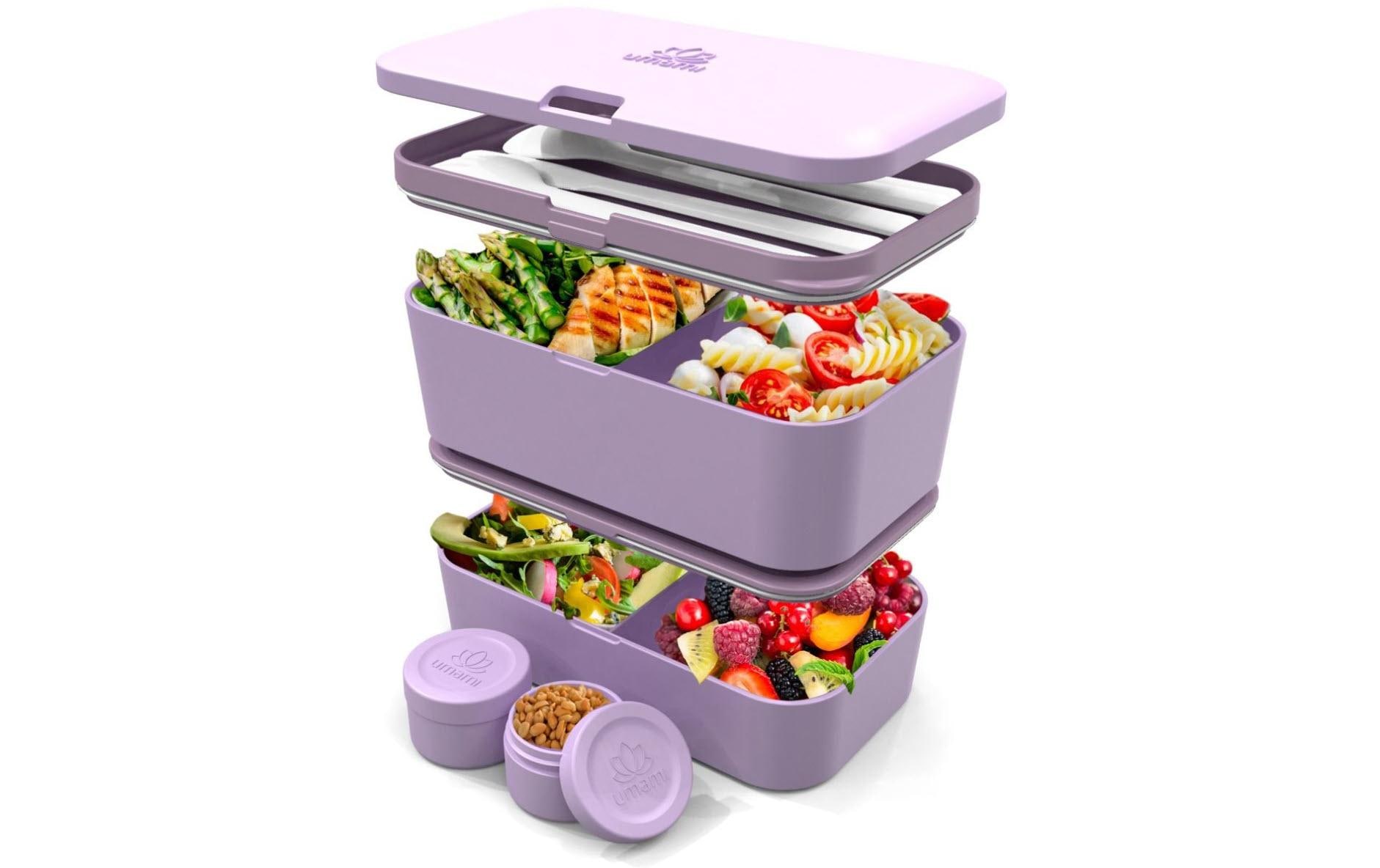 Umami Lunchbox Nestable L Lavender Purple
