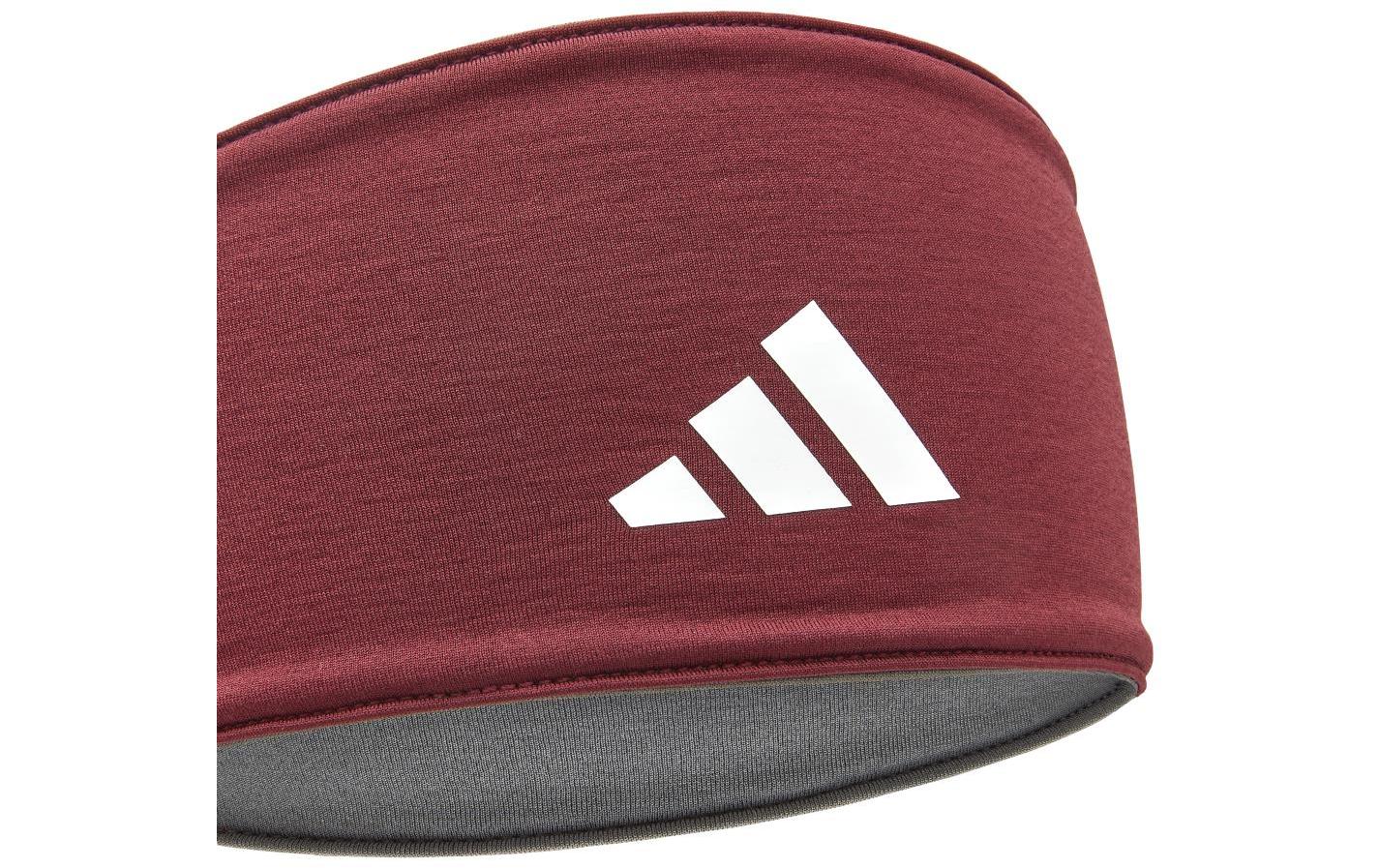 adidas Reversible Headband Grau/Rot adidas Reversible Headband Grau/Rot