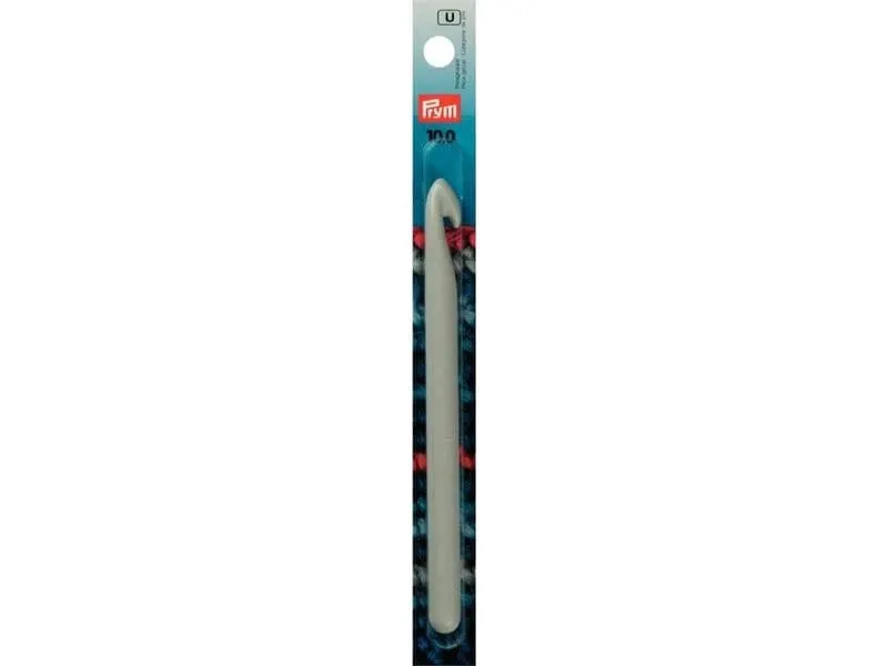 Prym Häkelnadel für Wolle Ø 10 mm x 14 cm, Grau Prym Häkelnadel für Wolle Ø 10 mm x 14 cm, Grau