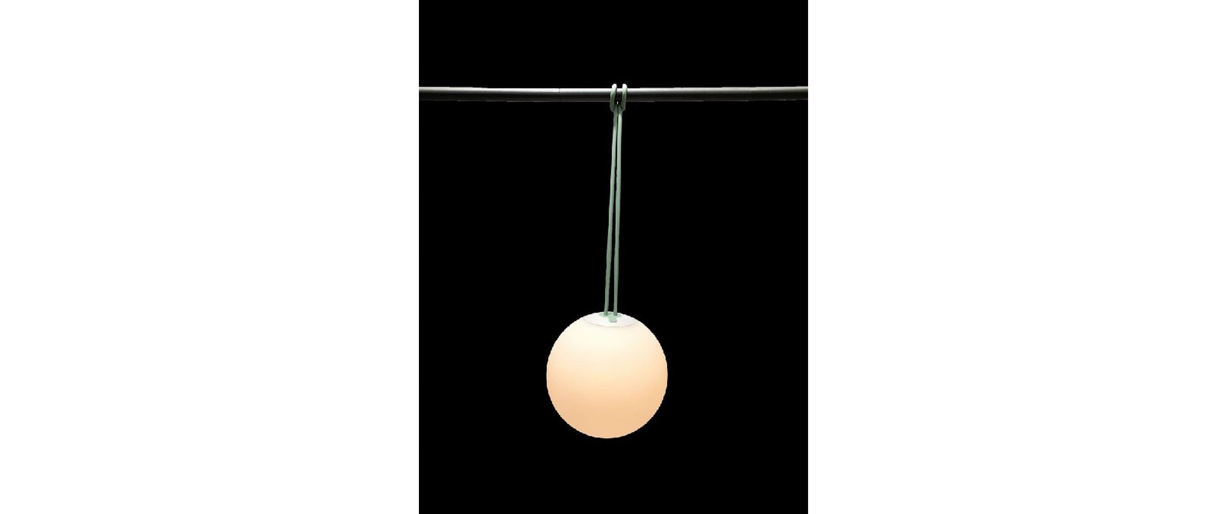 Dameco LED Hängelampe Outdoor weiss D20 cm, 3000 Kelvin, 80 lm, 4W