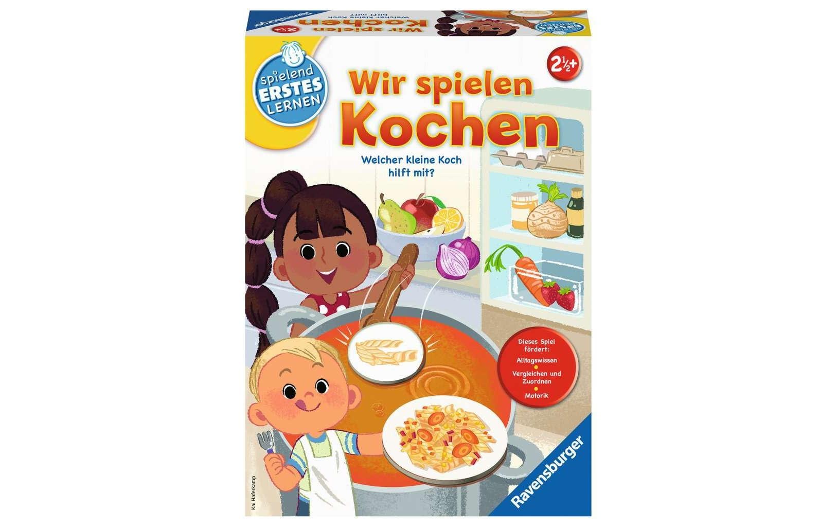 Ravensburger Kinderspiel Wir spielen Kochen Ravensburger Kinderspiel Wir spielen Kochen