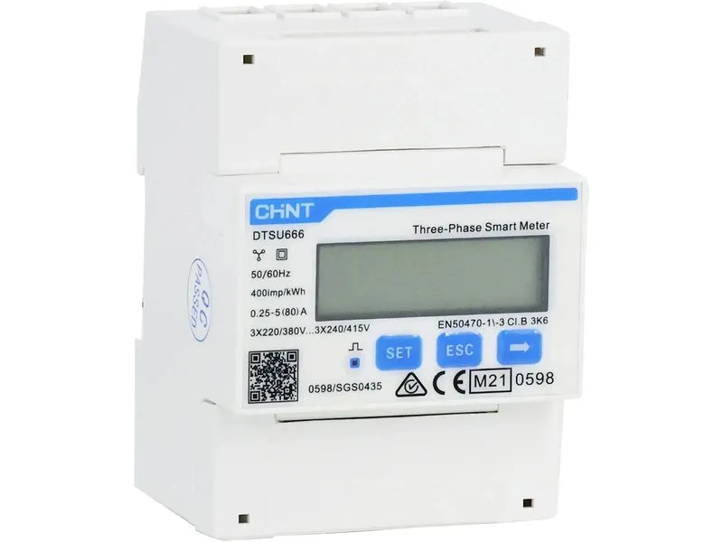 GROWATT Dreiphasen-Energiezähler Smart Meter 3-phasig 80A GROWATT Dreiphasen-Energiezähler Smart Meter 3-phasig 80A