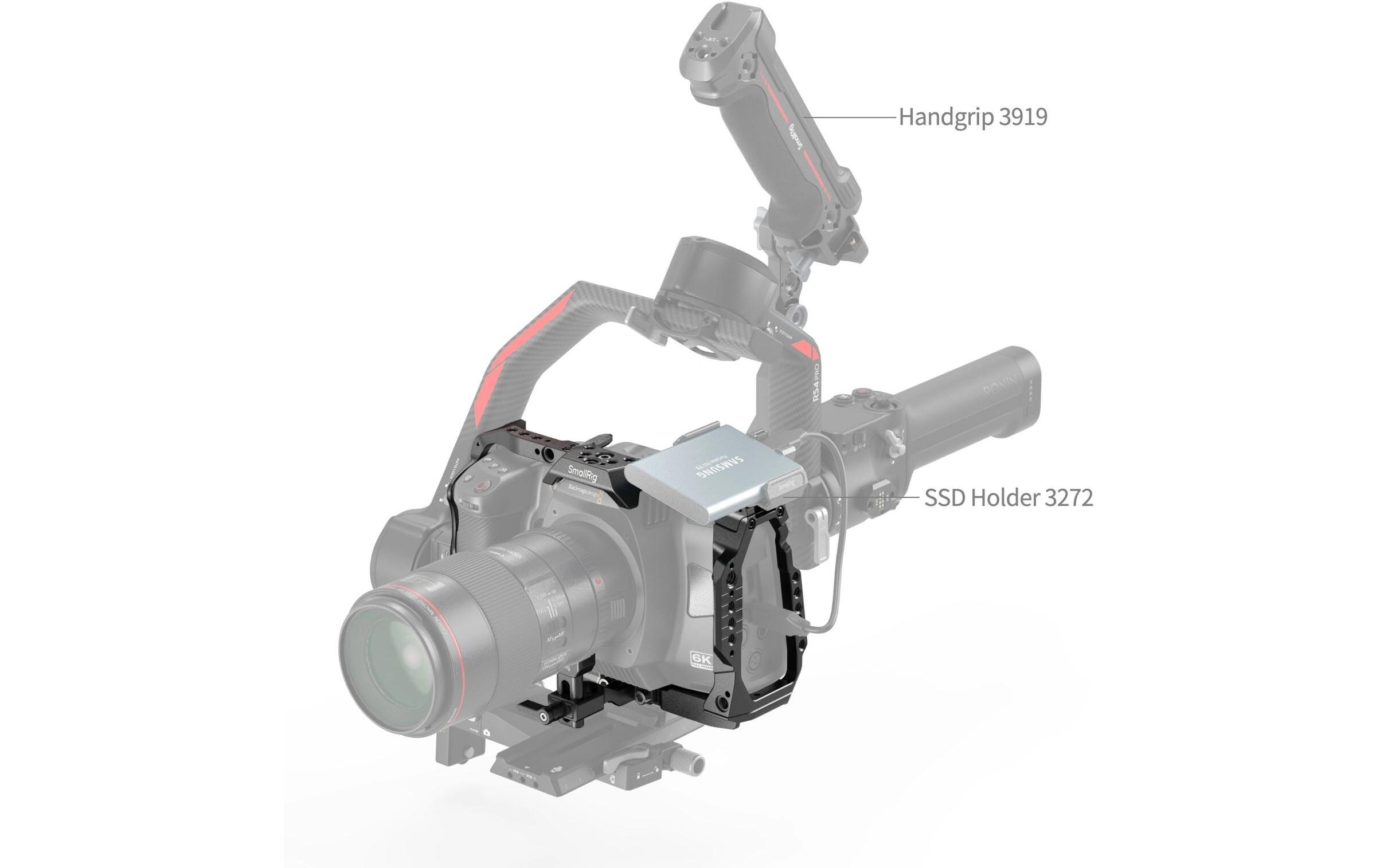 Smallrig Cage für Blackmagic Design Cinema 6K Smallrig Cage für Blackmagic Design Cinema 6K