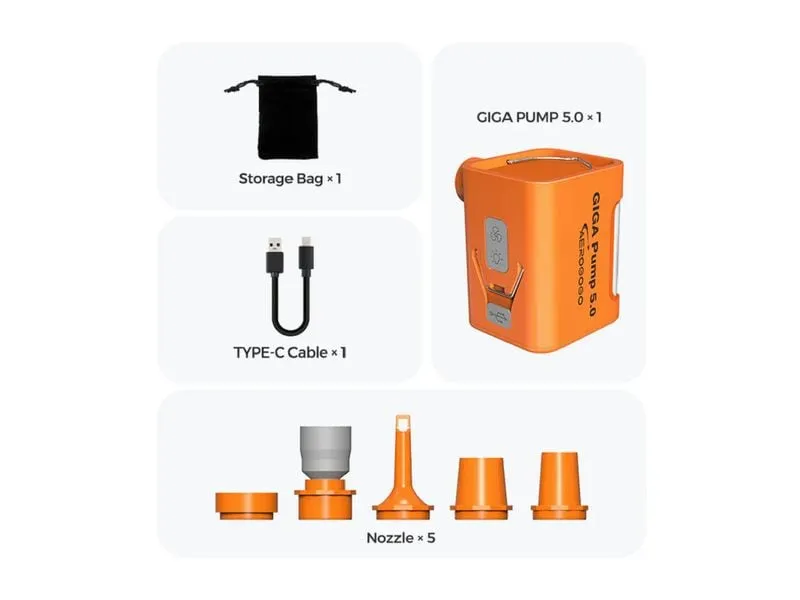 Aerogogo Luftpumpe Giga Pump 5.0 Aerogogo Luftpumpe Giga Pump 5.0