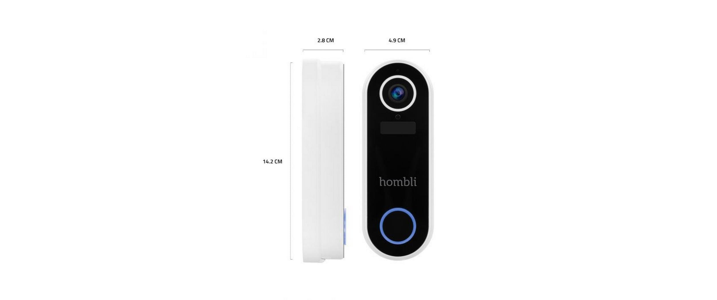 hombli Smart Doorbell Pack, Weiss