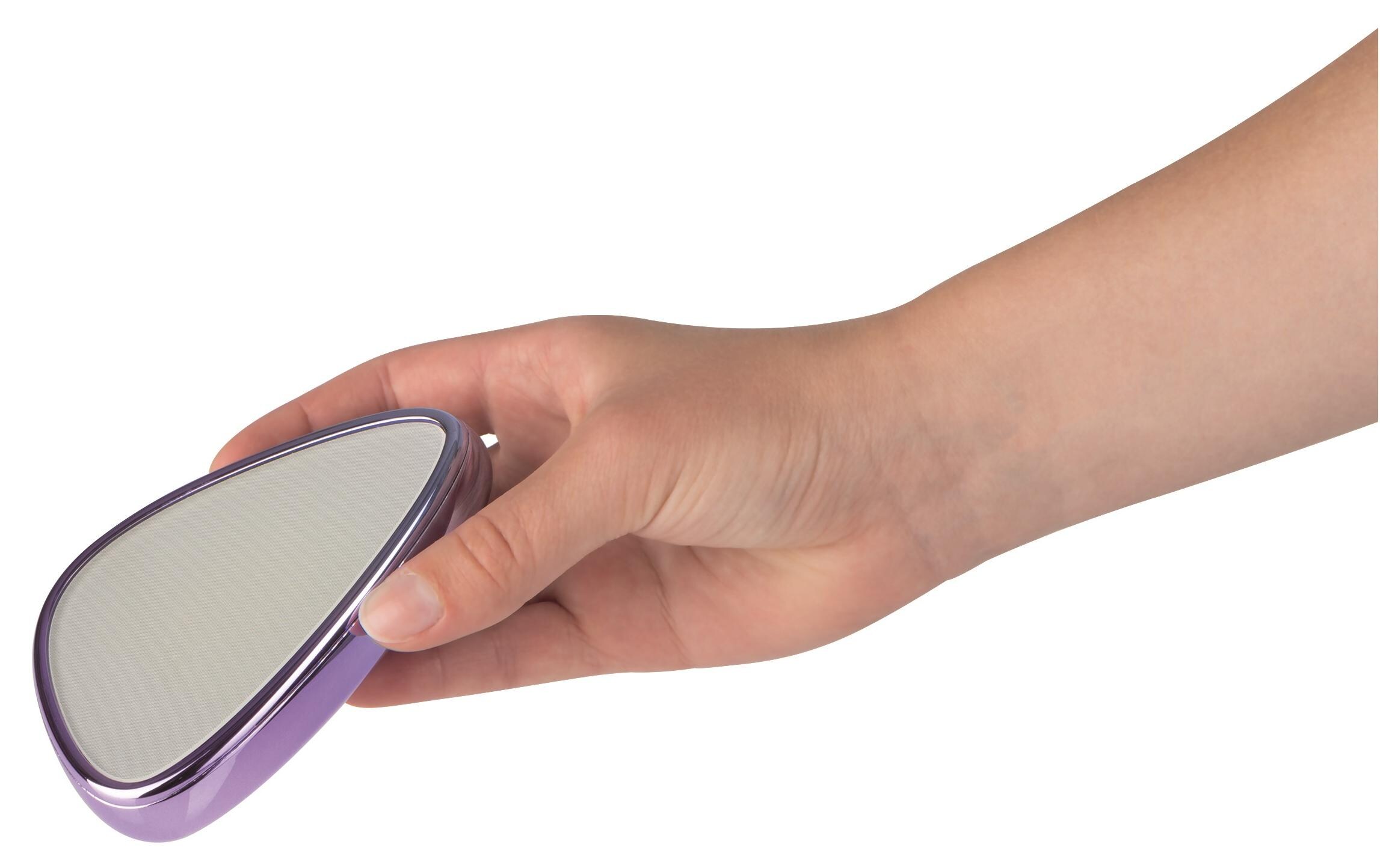 VITALmaxx Haarentferner Nano-Glas lila, 1 Stück