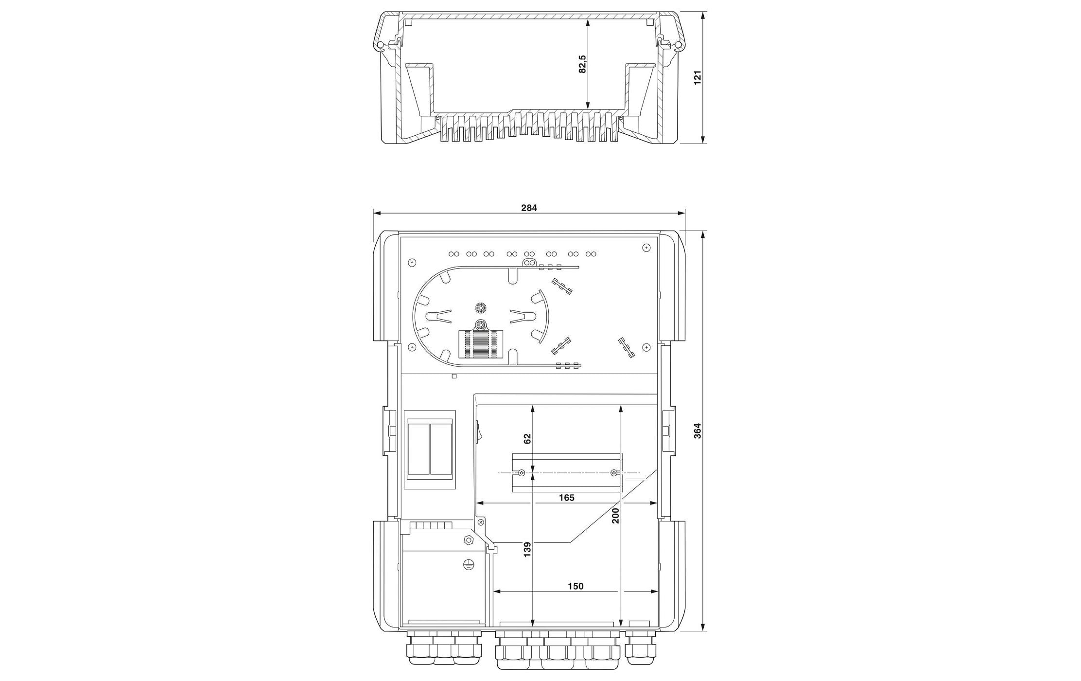Phoenix Contact Überwachungsgehäuse Smart Camera Box SCX 2POE 2T Grau