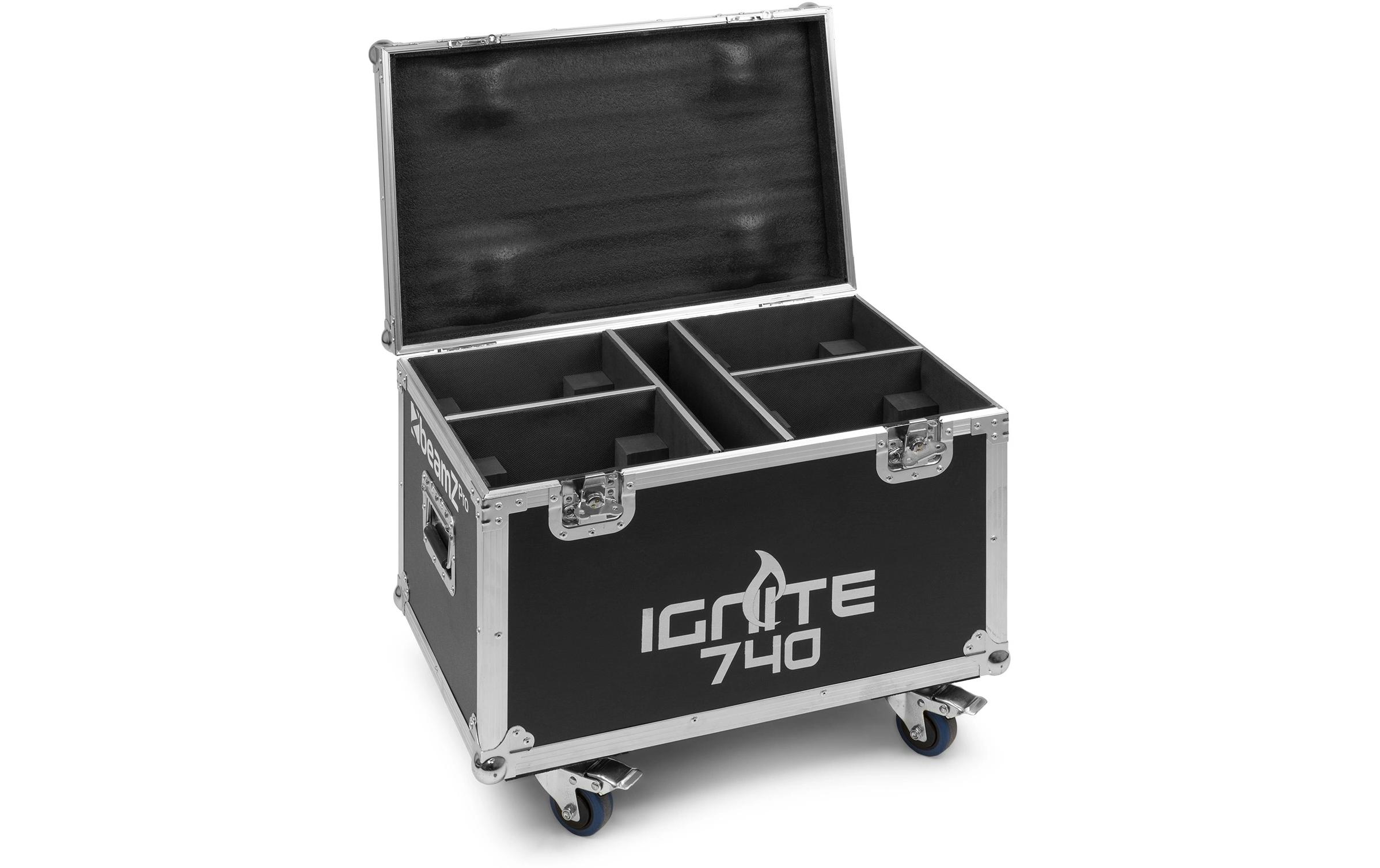BeamZ Pro Flightcase FC740I4