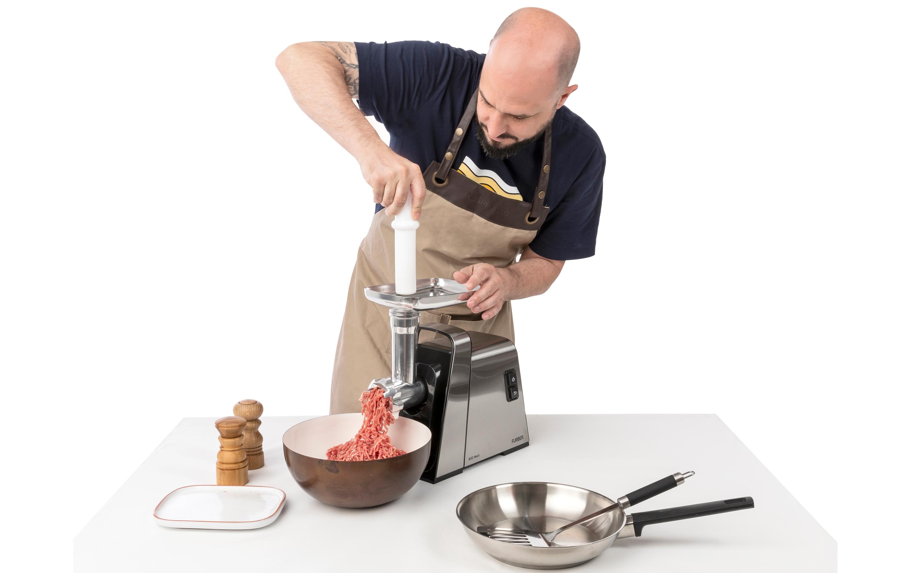 FURBER Fleischwolf F0108 Edelstahl