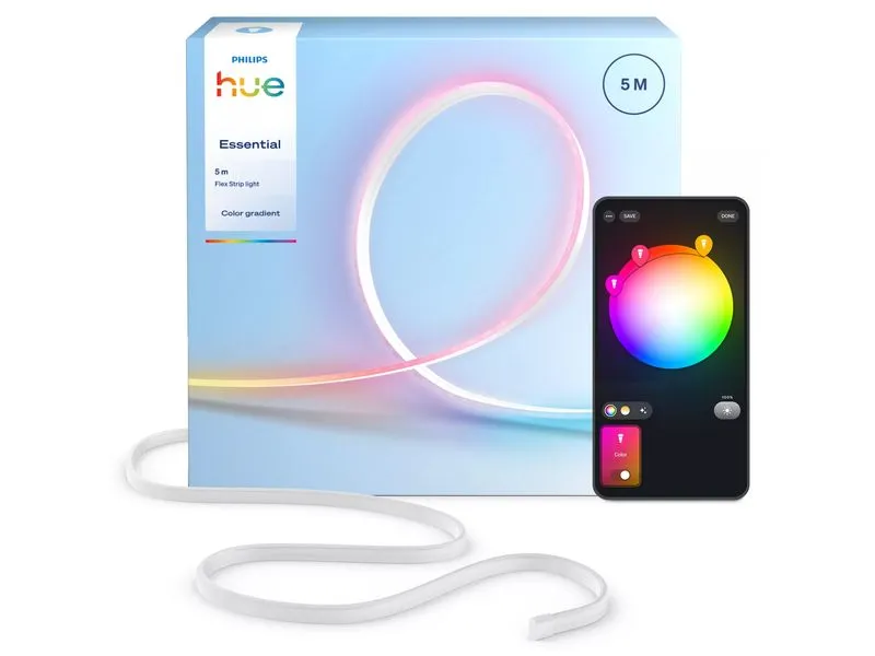Philips Hue LED-Stripe Essential Flex Gradient Mehrfarbig, 5 m