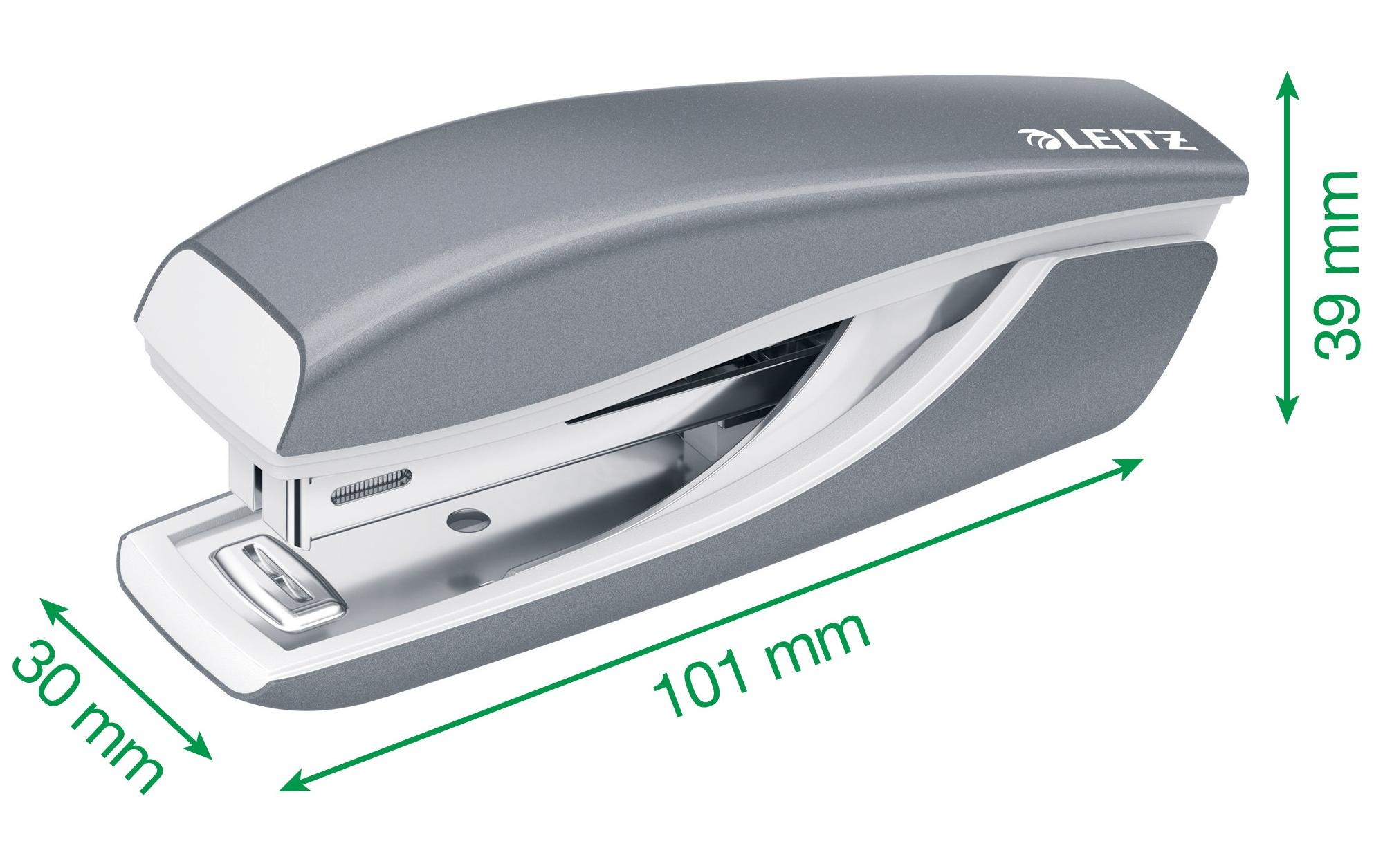 Leitz Heftgerät NeXXt WOW Mini 10 Seiten, Rot