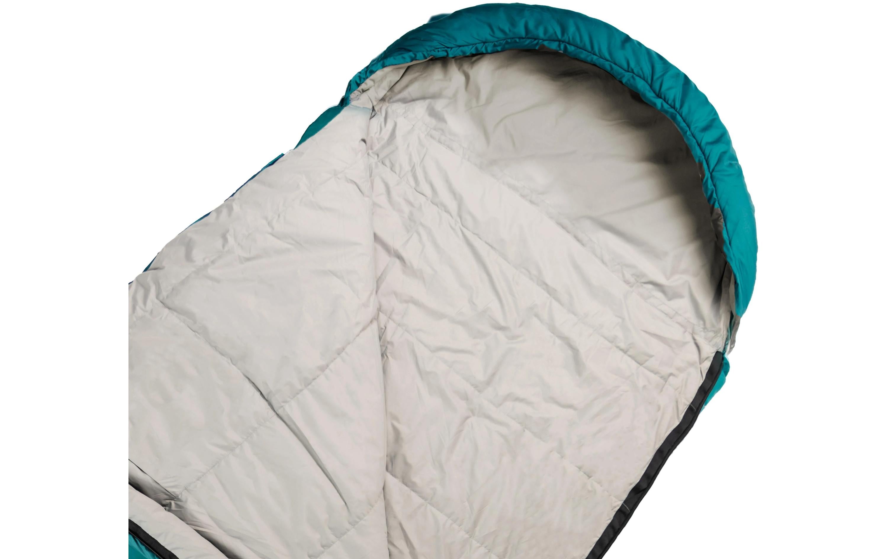 Grüezi Bag Schlafsack Biopod Wolle Goas Comfort Polyester, Dark Petrol