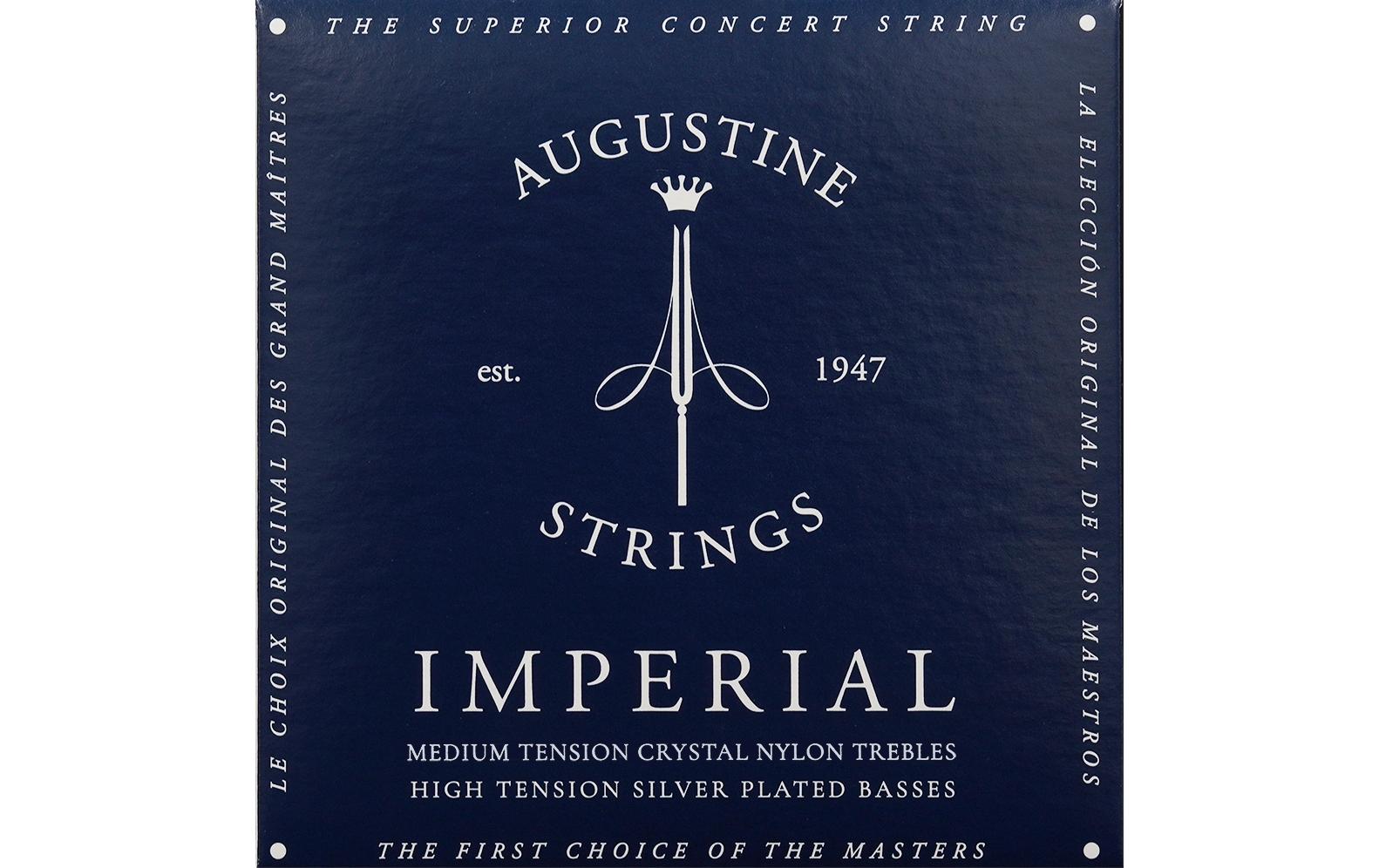 Augustine Gitarrensaiten Imperial Blue – Hard