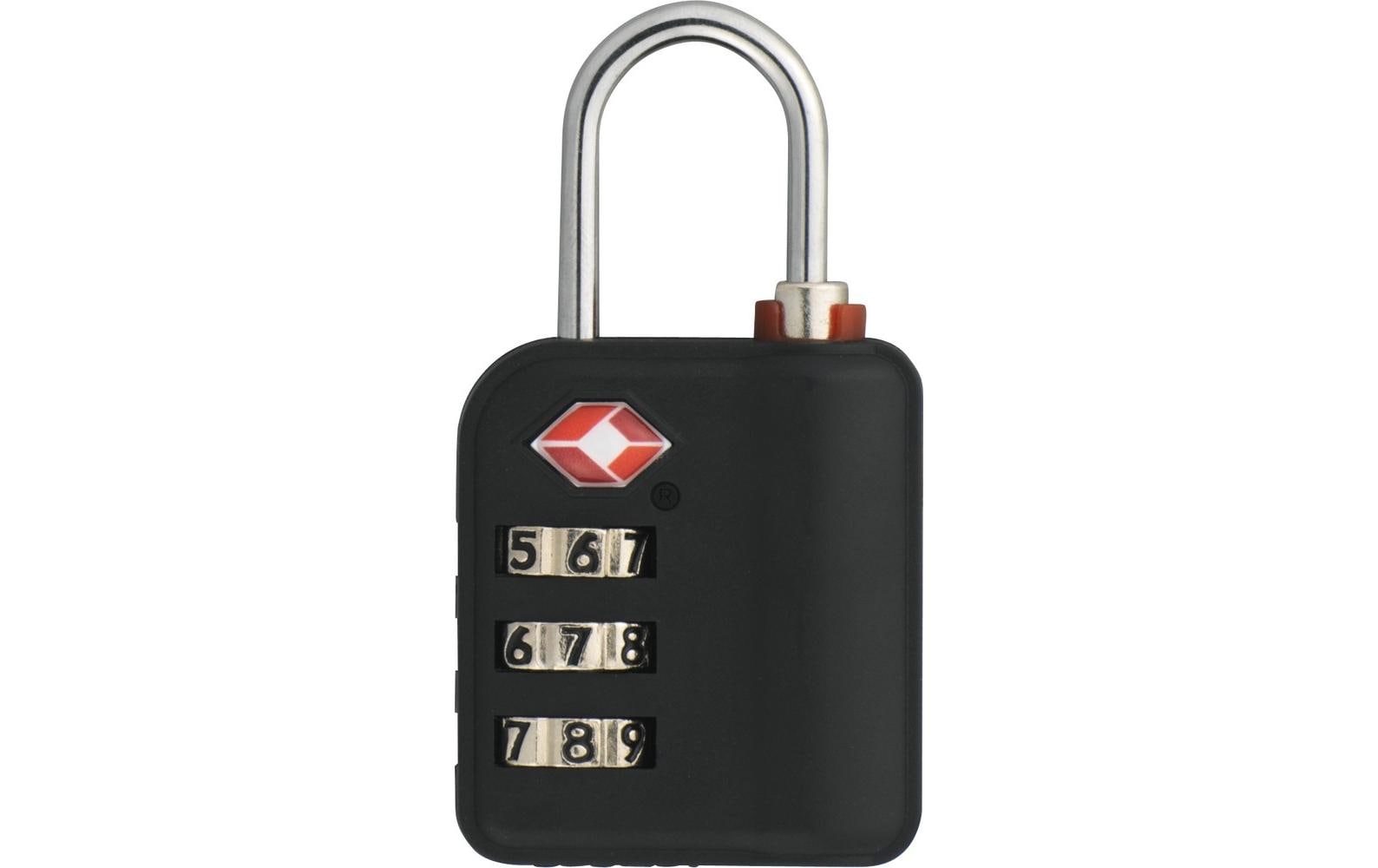 Abus Vorhängeschloss 147TSA/30 B Schwarz Kunststoff