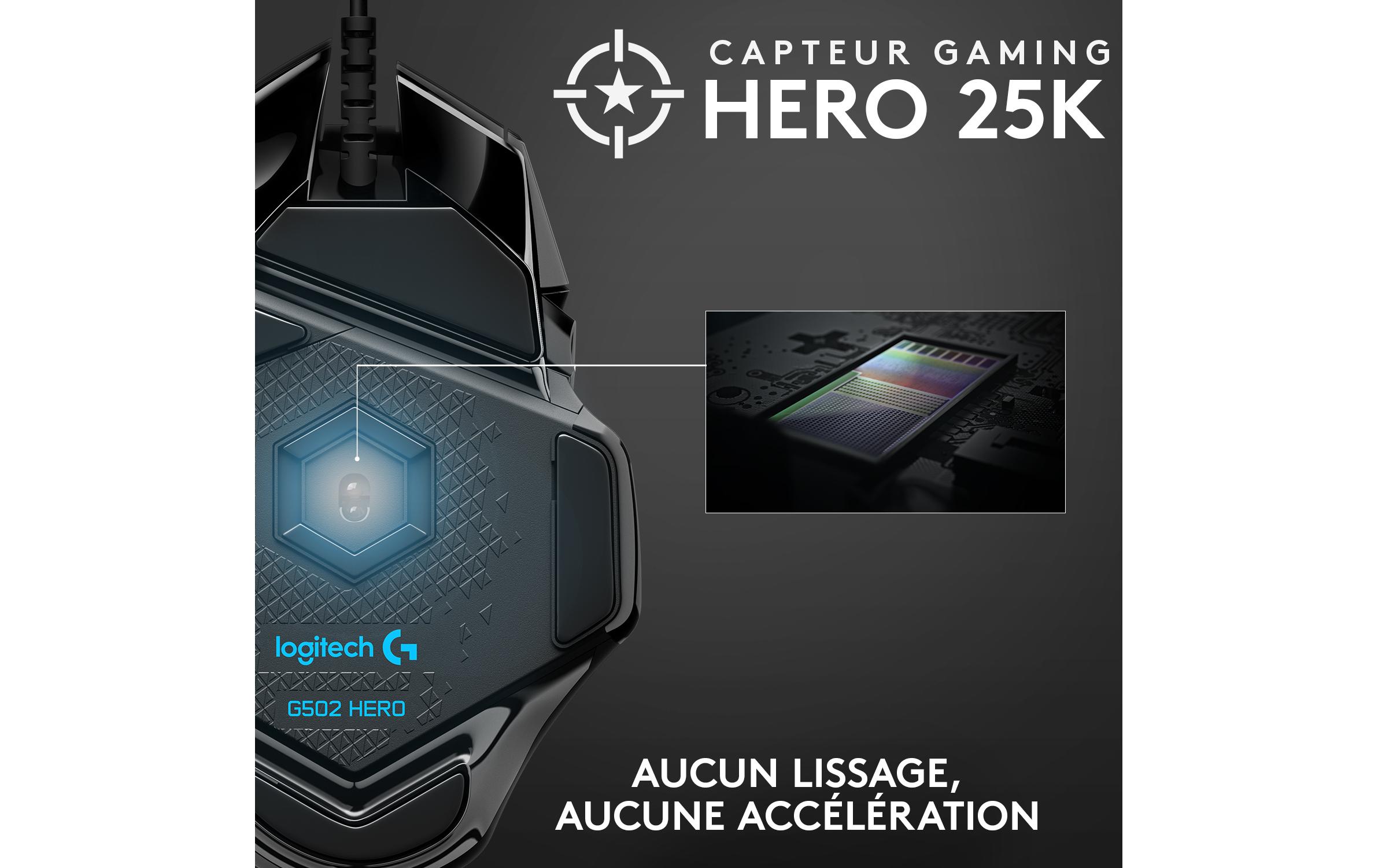Logitech Gaming-Maus G502 HERO