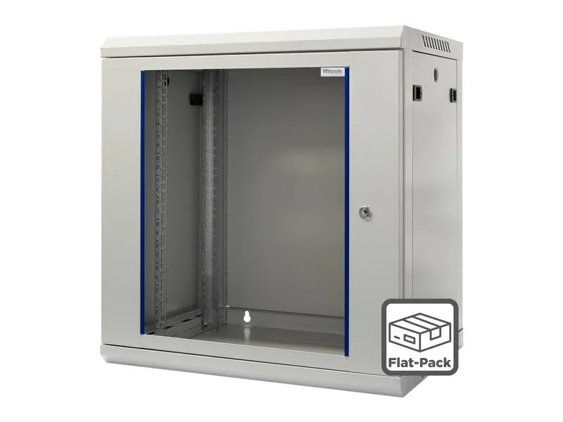 Wirewin Wandschrank 600X600X12U Pro 3rd Gen 19 / 12HE / Flat-Pack