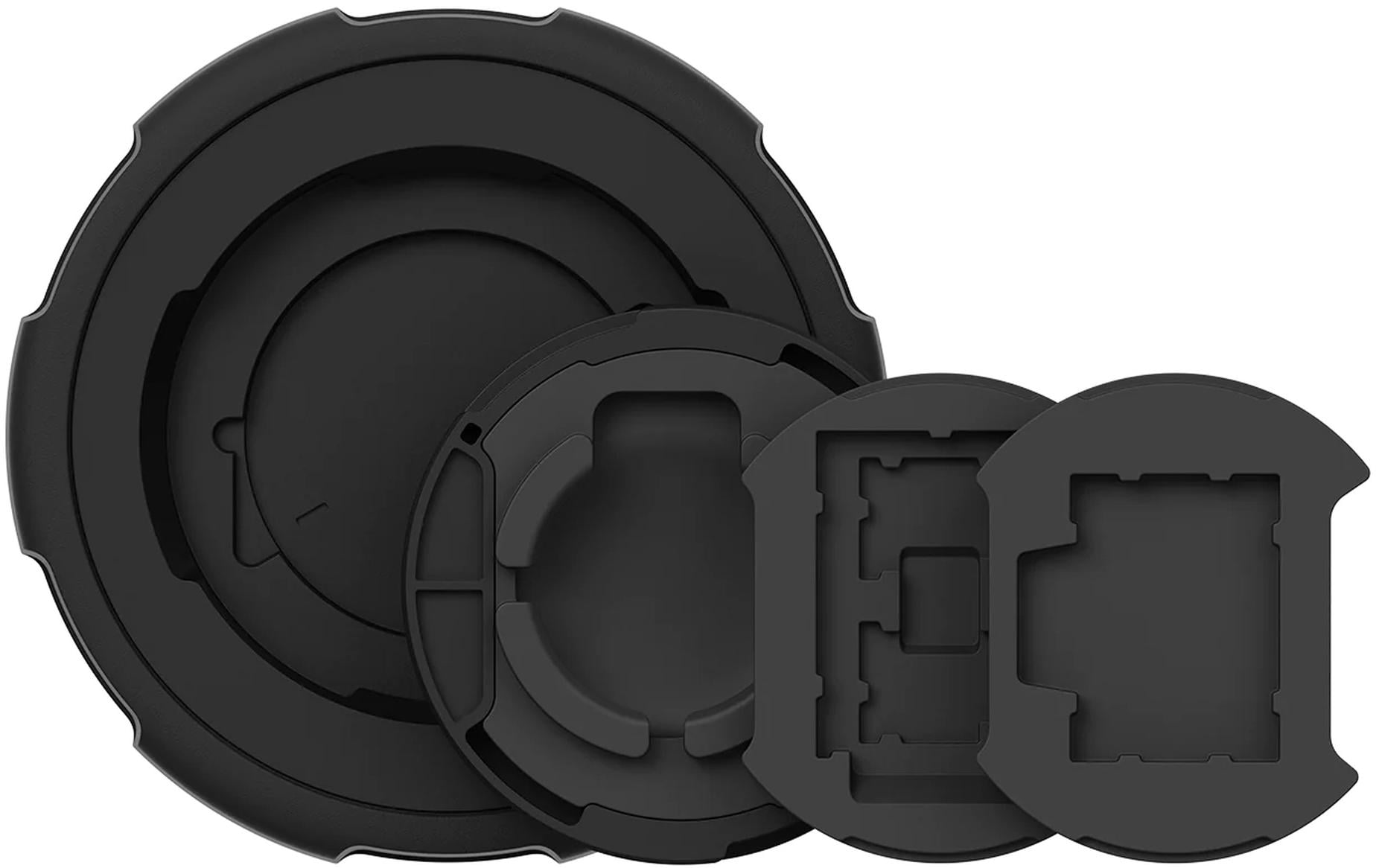 PolarPro Objektivdeckel Defender Pro (81-90 mm Durchmesser) - Schwarz