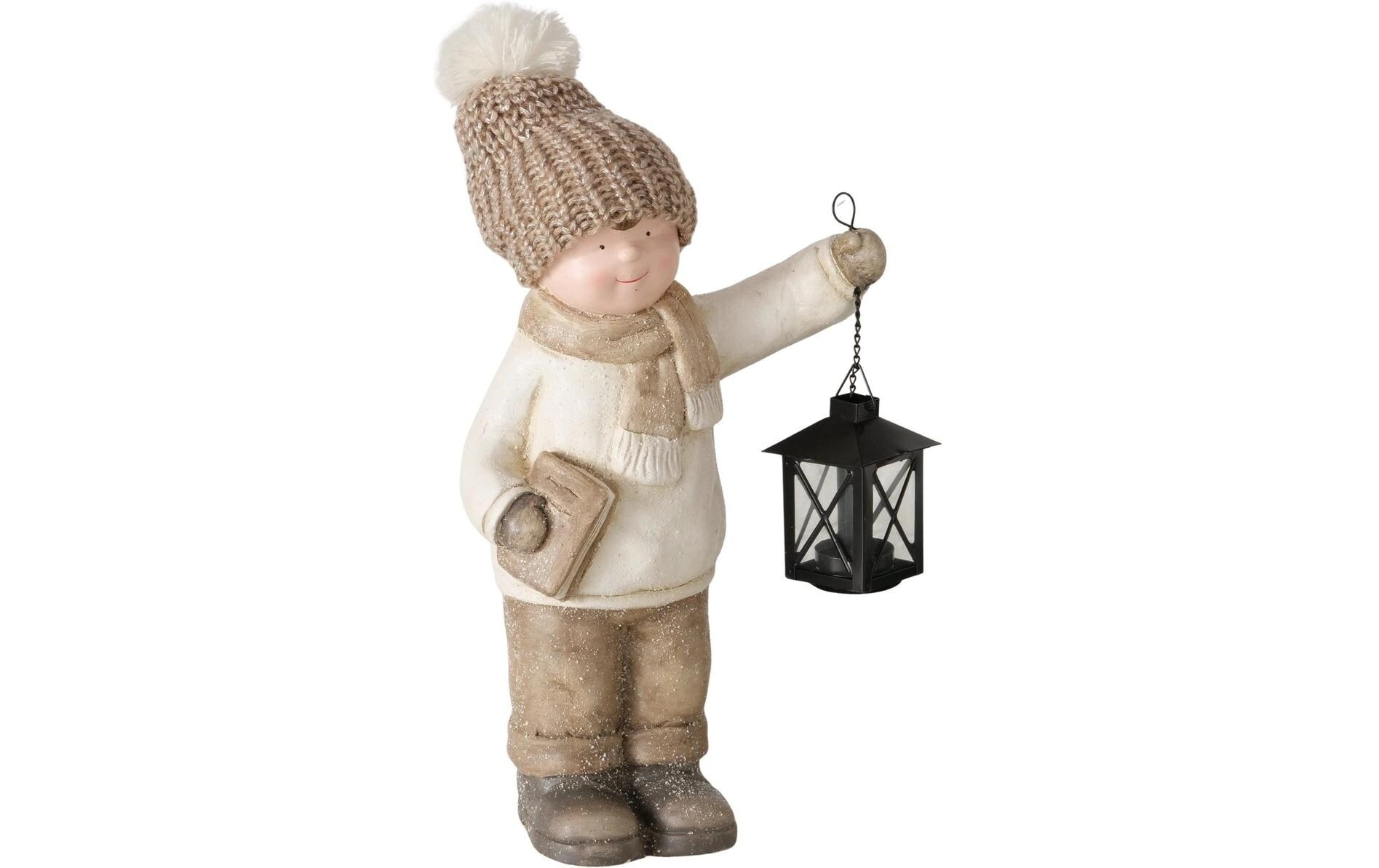 Boltze Weihnachtsfigur Charlie Kunststoff, 40 cm