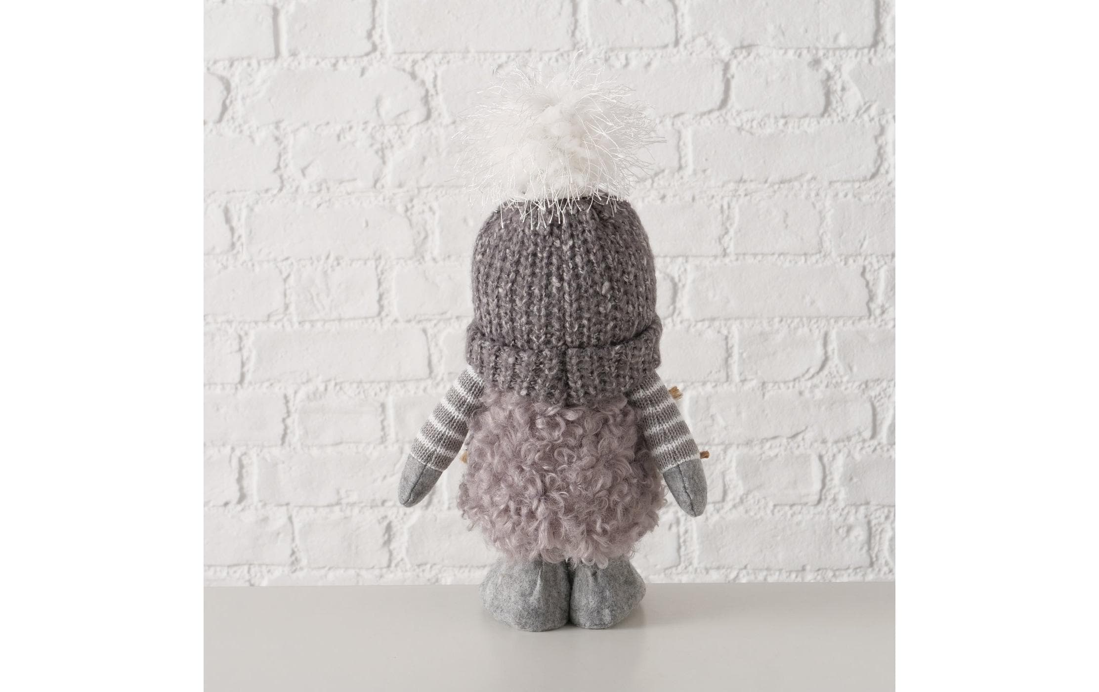 Boltze Weihnachtsfigur Claudie Textil, 16 x 29 cm