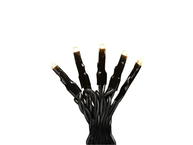 Konstsmide LED-Lichterkette 19.04 m Schwarz mit 120 LED, Outdoor Konstsmide LED-Lichterkette 19.04 m Schwarz mit 120 LED, Outdoor
