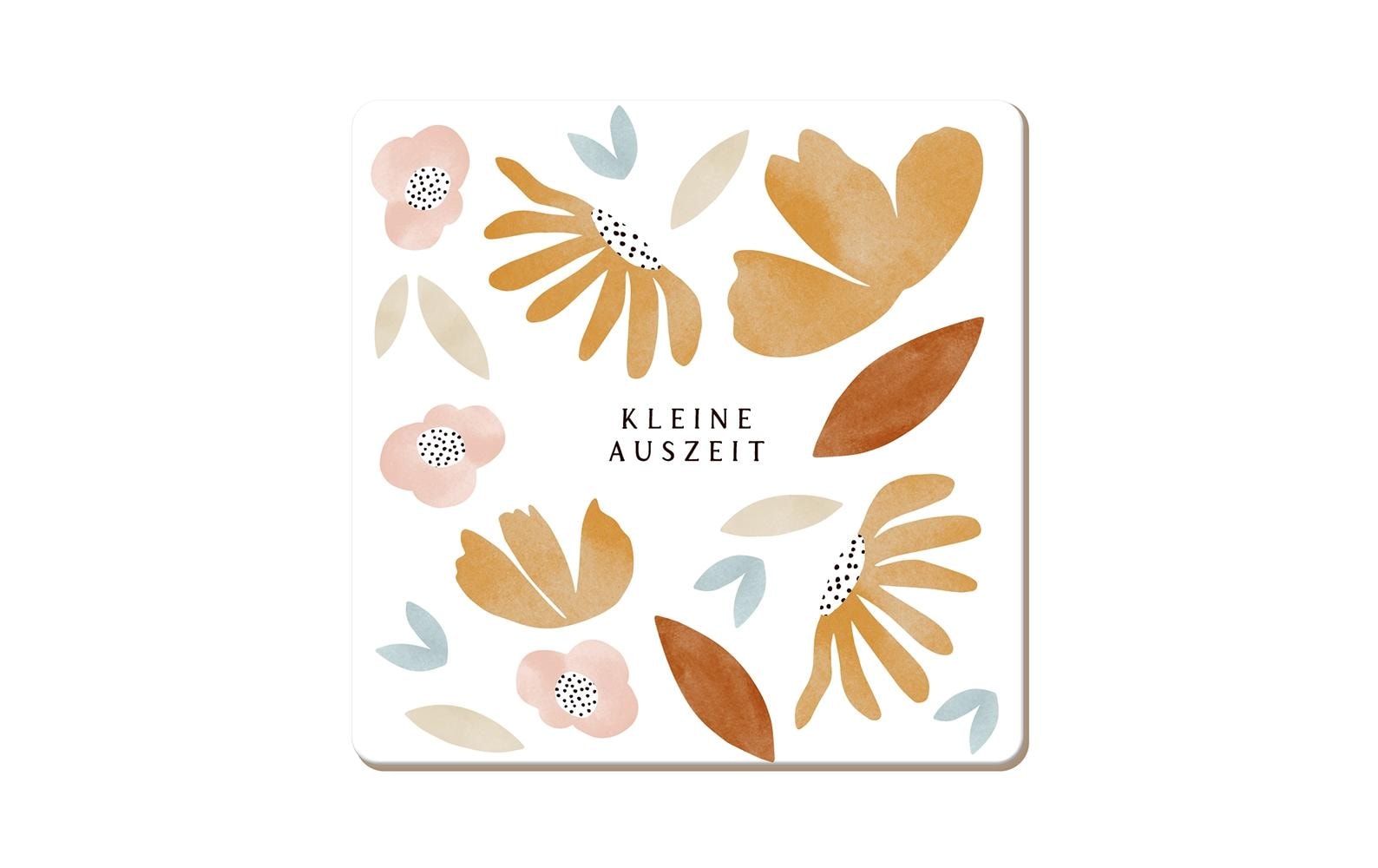 Grafik Werkstatt Korkuntersetzer Kleine Auszeit