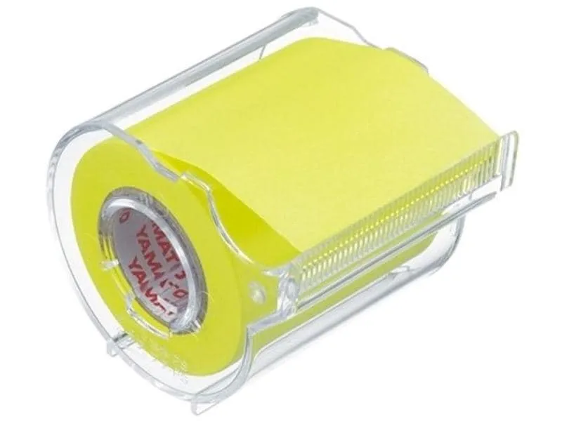 NT Cutter Notizzettel-Dispenser Yamato 5 cm Neongelb, 1 Rolle NT Cutter Notizzettel-Dispenser Yamato 5 cm Neongelb, 1 Rolle