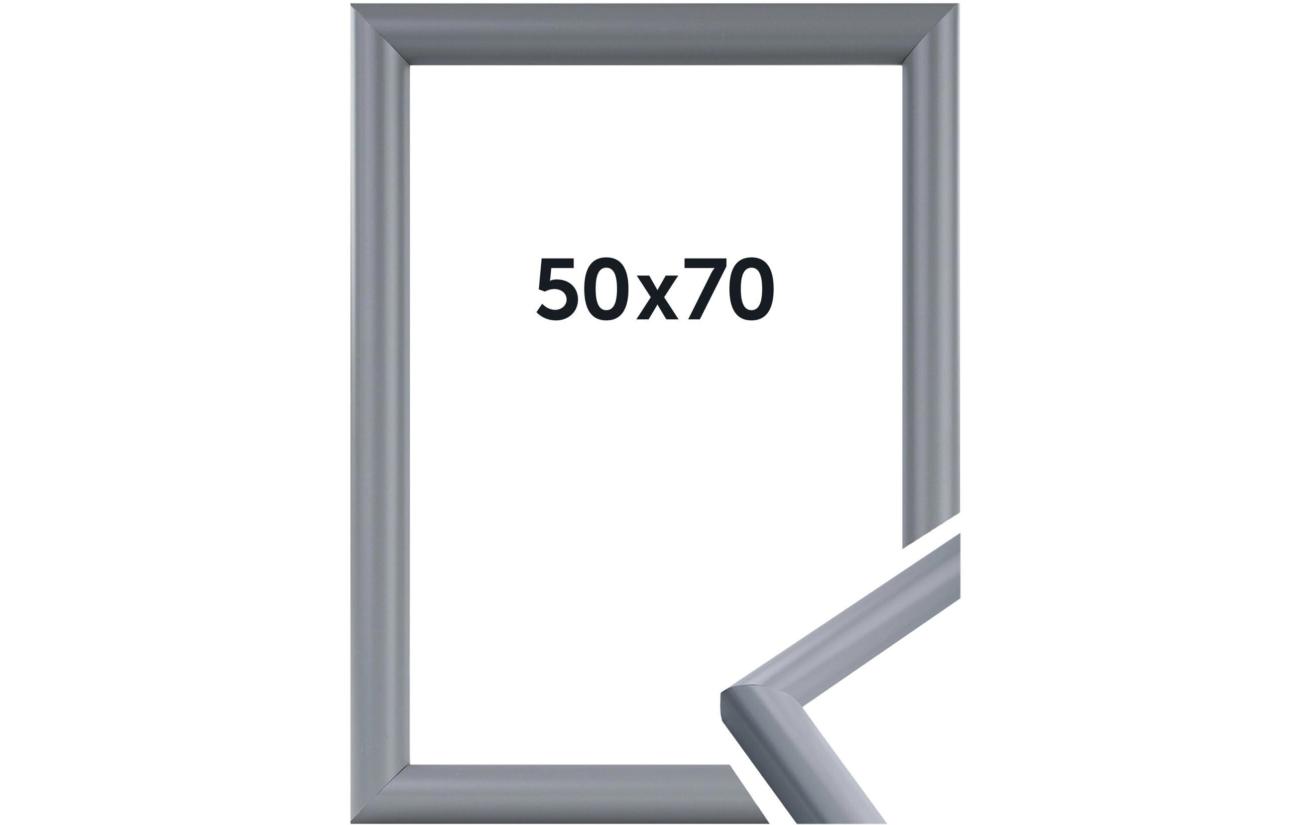 Dörr Bilderrahmen Aqua, Grau, 50 x 70 cm